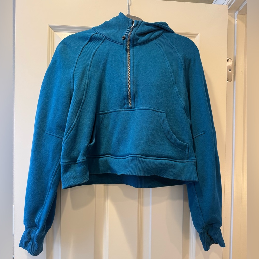 Lululemon scuba quarter-zip hoodie